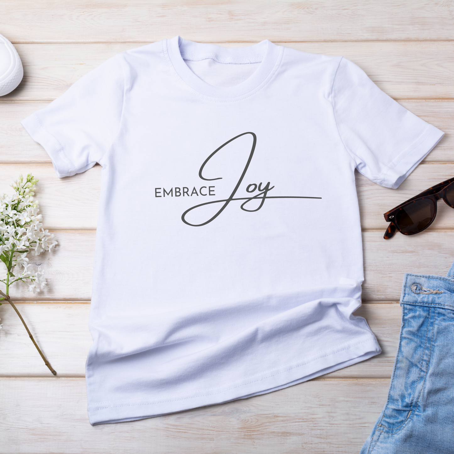Embrace Joy t-shirt